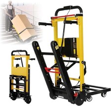 Carrello elettrico scala arrampicata manuale carrello capacità con batteria motore