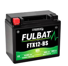YTX12-BS BATTERIA FULBAT A GEL KAWASAKI ER-6 N / ER6 N ABS 650 2006 2007