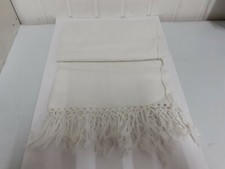 Asciugamano Con Frangia Vintage Vecchio Corredo 