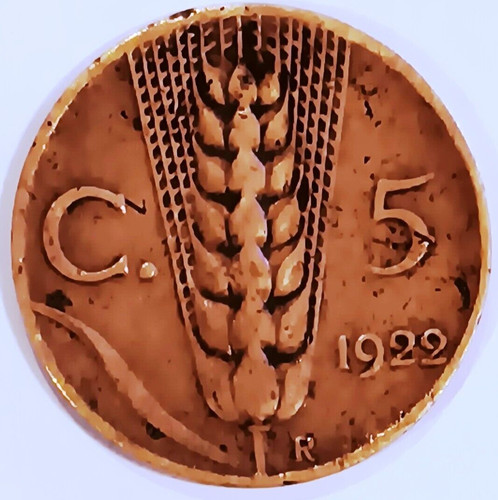 Moneta regno italia - regno, epoca