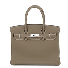 HERMES Birkin taglia 30 Togo pelle etoupe
