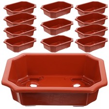  12 Pcs Vasi Piccoli Per Fiori Vaso Da in Plastica Fioriere Esterno