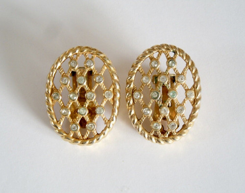Orecchini vintage christian - orecchini,