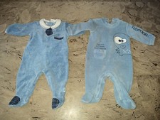 2 tutine ciniglia neonato taglia 3 mesi