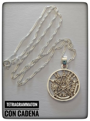 Tetragrammaton silver plata - silver,