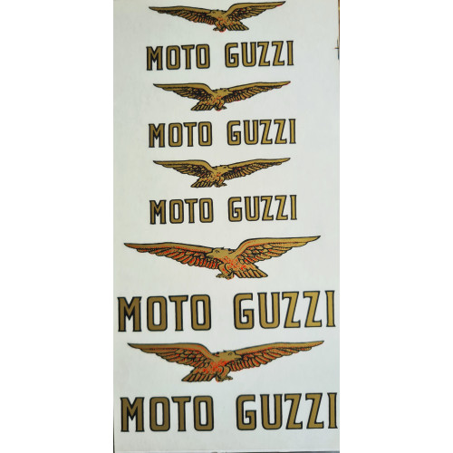 Decalcomania moto guzzi sport - decalcomania,