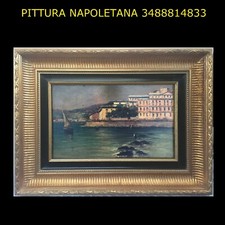 ANGELO DELLA MURA, "marina", 25x40, museale Napoli Irolli Mancini Toro