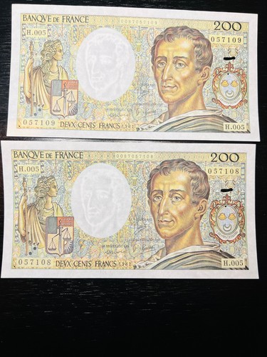 Banconota francia 200 franchi - 200,