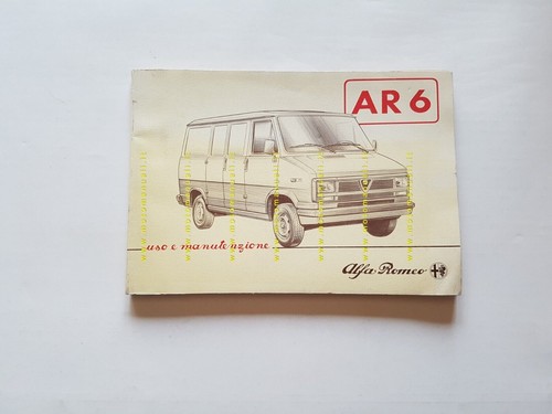 Alfa romeo 1986 manuale - 6,