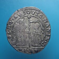 VENEZIA LUDOVICO MANIN 1/2 DUCATO SILVER COIN ARGENTO SPL