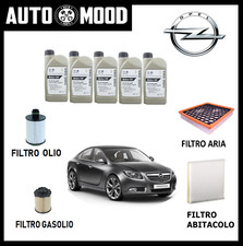 Kit tagliando Opel Insignia 2.0 CDTI 4 filtri 5lt olio Originale Opel dexos 5w30