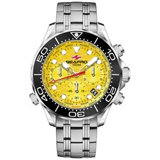 Orologio Seapro Uomo Mondial Timer Quadrante Giallo - SP0153