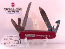 COLTELLINO VICTORINOX CAMPER RED ROSSO 91MM 13 FUNZ SWISS ARMY KNIFE LOGOS