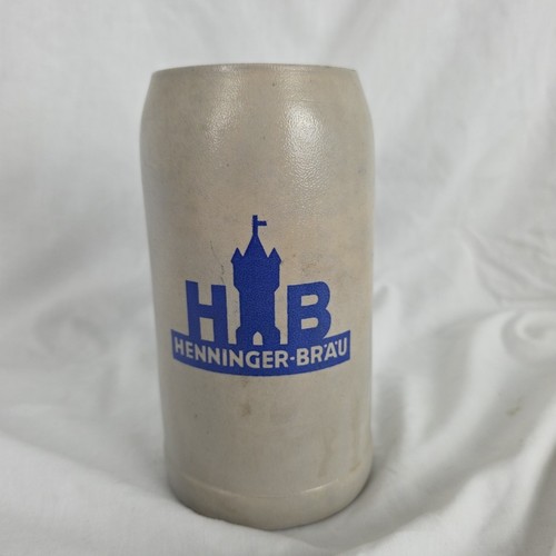 Tazza birra vintage henninger - birra,