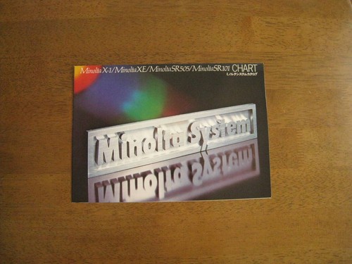 Catalog minolta system - minolta,