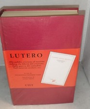 lutero scritti politici utet