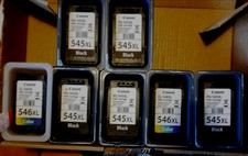 7 cartucce originali Canon 5 x