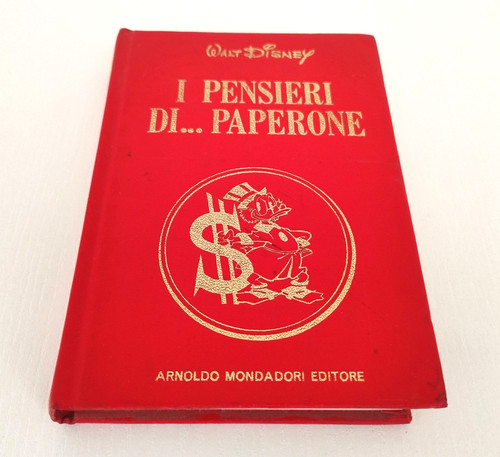 Libro pensieri paperone - i, di