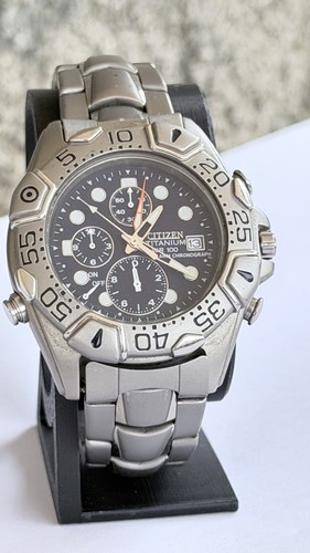 Citizen titanium alarm - citizen,