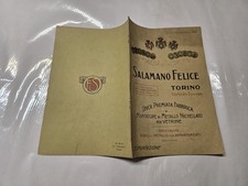Catalogo commerciale 1920  SALAMANO TORINO  arredamento vetrine negozi