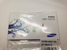 Nuovo Completo Samsung GT-B3210 Manuale Utente Inglese Guida Pack UK3POST 