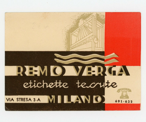 Milano remo verga pubblicità - remo,