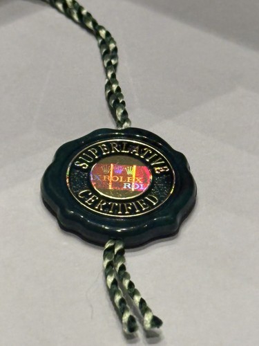 Sigillo rolex ceralacca - sigillo, verde