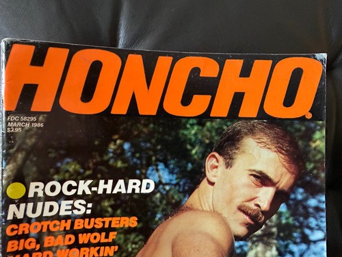 Honcho magazine vintage - honcho, 3/86
