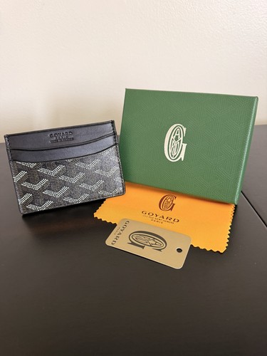 Black goyard cardholder mens - cardholder, (mens