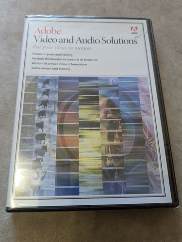 Adobe video and audio - video,