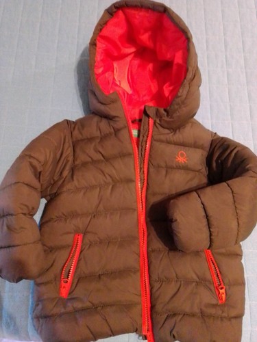 Piumino bambino benetton verde - piumino,