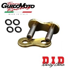 GIUNTO CATENA ORO DID VX3 P.530 23,4 X 5,3 O-RING RIBATTERE MOTOCICLI 401567008