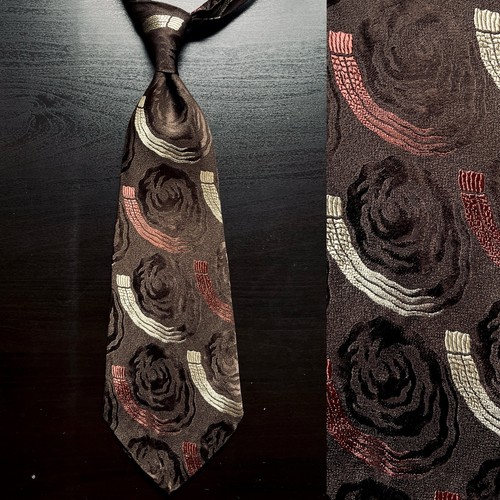 Cravatta jacquard broccato