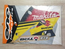 Nos One Industries Makita Suzuki RMZ 250 2004 2005 graphics decals adesivi