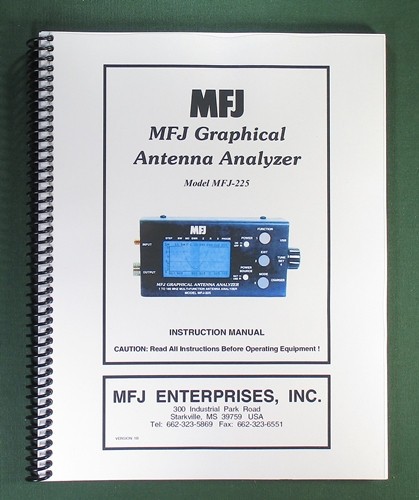 Mfj 225 antenna analizzatore - mfj,