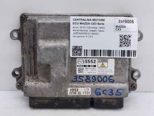 Centralina motore ecu - motore, per
