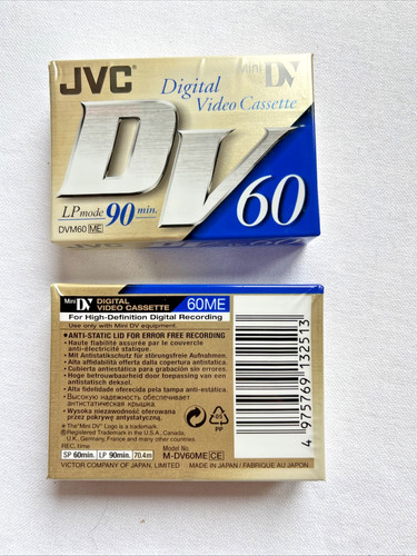 Videocassette digitali jvc - digitali,