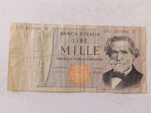 Repubblica 1000 lire - verdi, ii