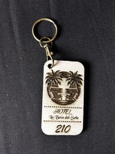 Portachiavi in legno personalizzati per alberghi hotel e BeB incisione PROMO