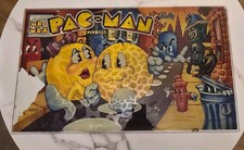 PAC MAN FLIPPER BACKGLASS di