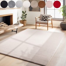 Tappeto pelo corto tinta unita passatoia soggiorno lavabile morbido antiscivolo