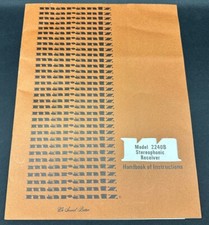 Manuale originale vintage