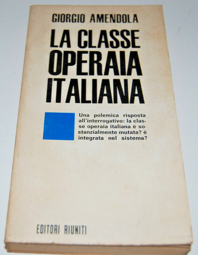 Libro giorgio amendola la - libro,