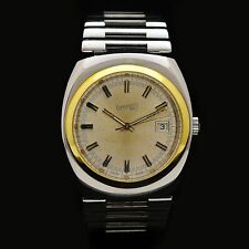 Eberhard & Co 70s steel gold