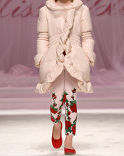 Pantaloni Miss Blumarine, con