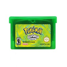 1pc Game Card LeafGreen GBM