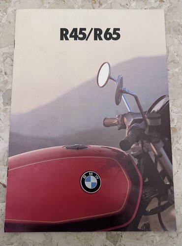 Depliant originale bmw - depliant, r45