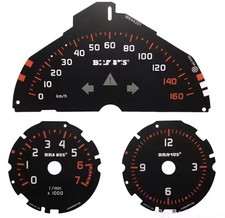 Fondo Strumentazione Contachilometri, Contagiri,Orologio Smart ForTwo 451 Brabus