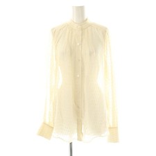 ATTREZZATURA Camicia donna seta trasparente XS avorio zoppa trasparente usata