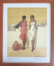 Bruno Oscar Munari - Figure al sole - Litografia offset